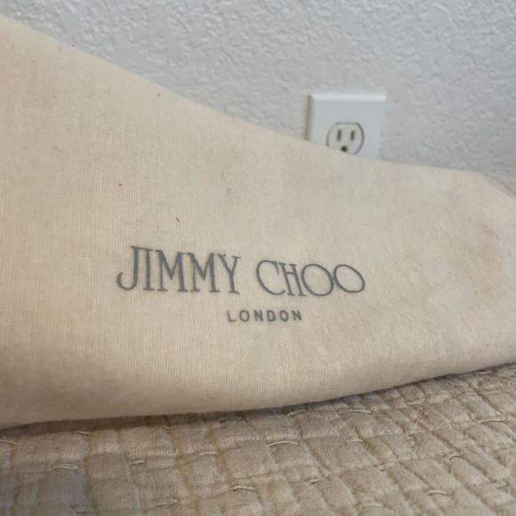 Jimmy Choo Mid-Calf Boots | Taupe | 10.5 - Picture 4 of 4